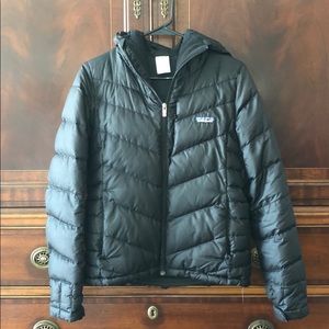 Patagonia winter jacket with hood